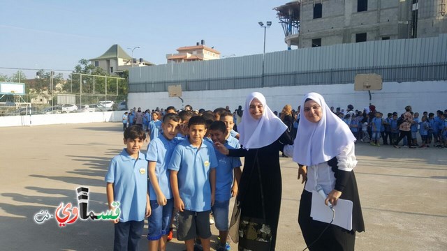  كفرقاسم- فيديو: البداية الصحيحة هي عنوان النجاح .. مدرسه جنة ابن رشد تستقبل طلابها بمراحل مدروسة وتودع حجاجها